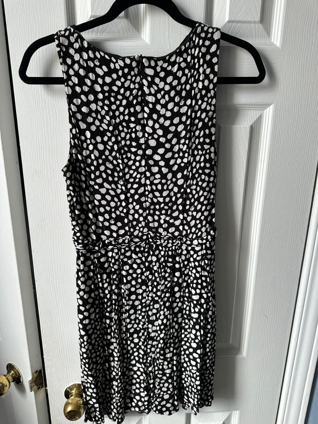 Black and White Polka Dot Dress - Medium - photo 3