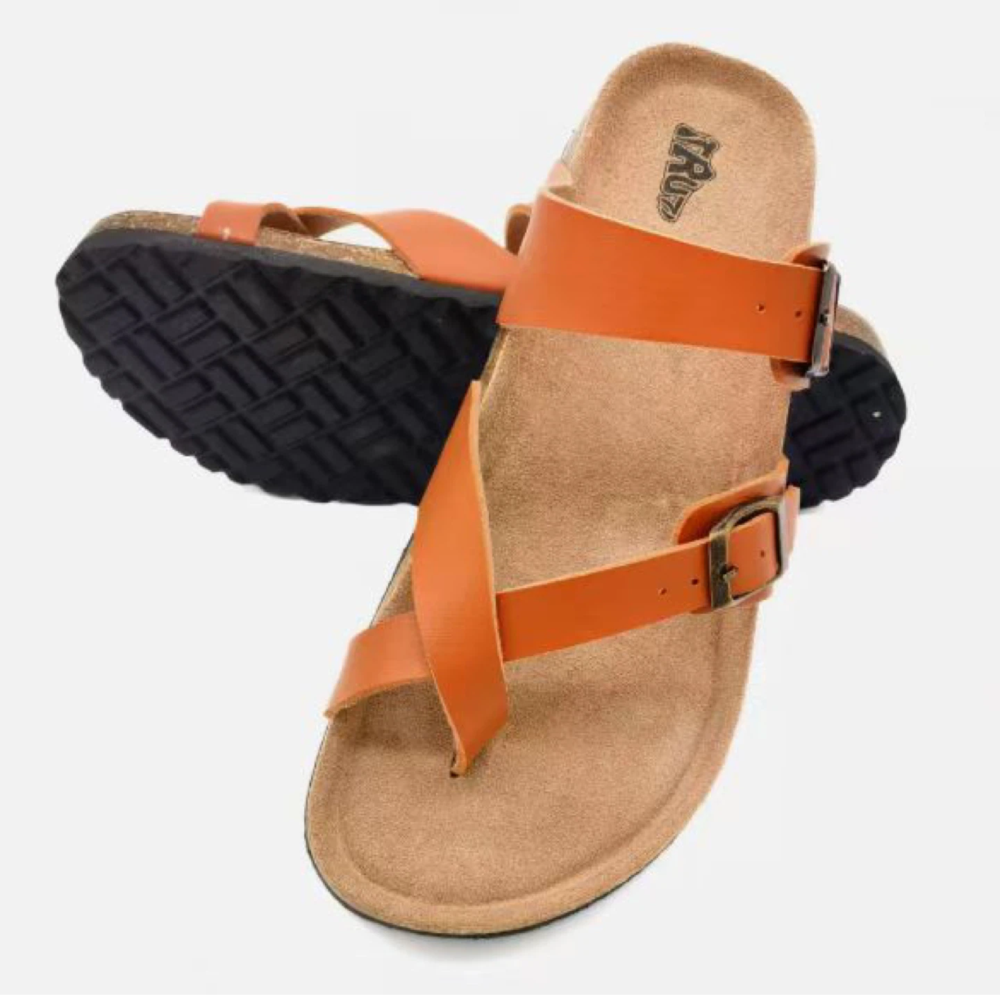 TRUZ Brown Suede Moccasin Slippers with Shearling Lining - photo 2