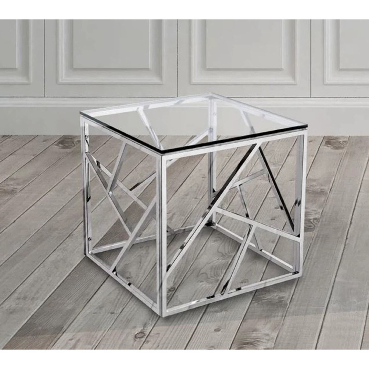Modern Glass Coffee & End Table - photo 4