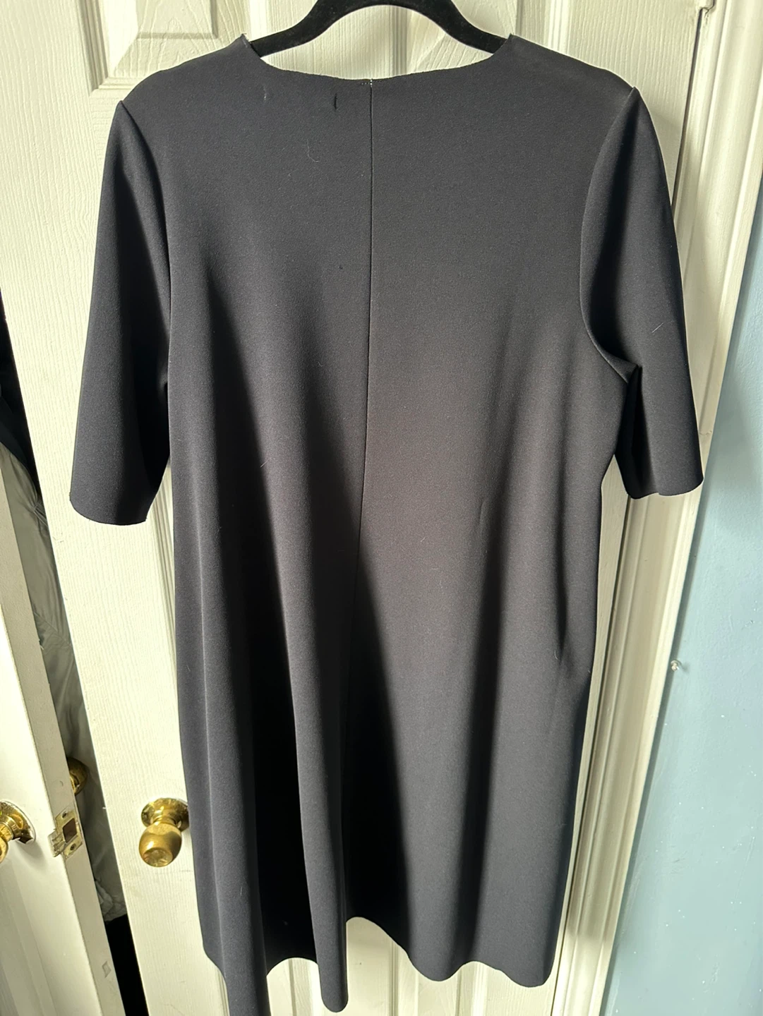 Oak + Fort Black Dress - Size M - photo 3