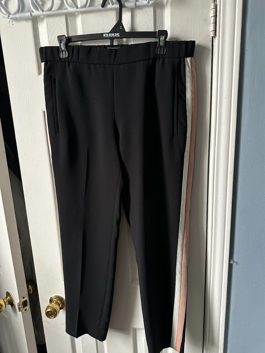 Wilfred Black Pants with Side Stripe Size 10 - photo 2