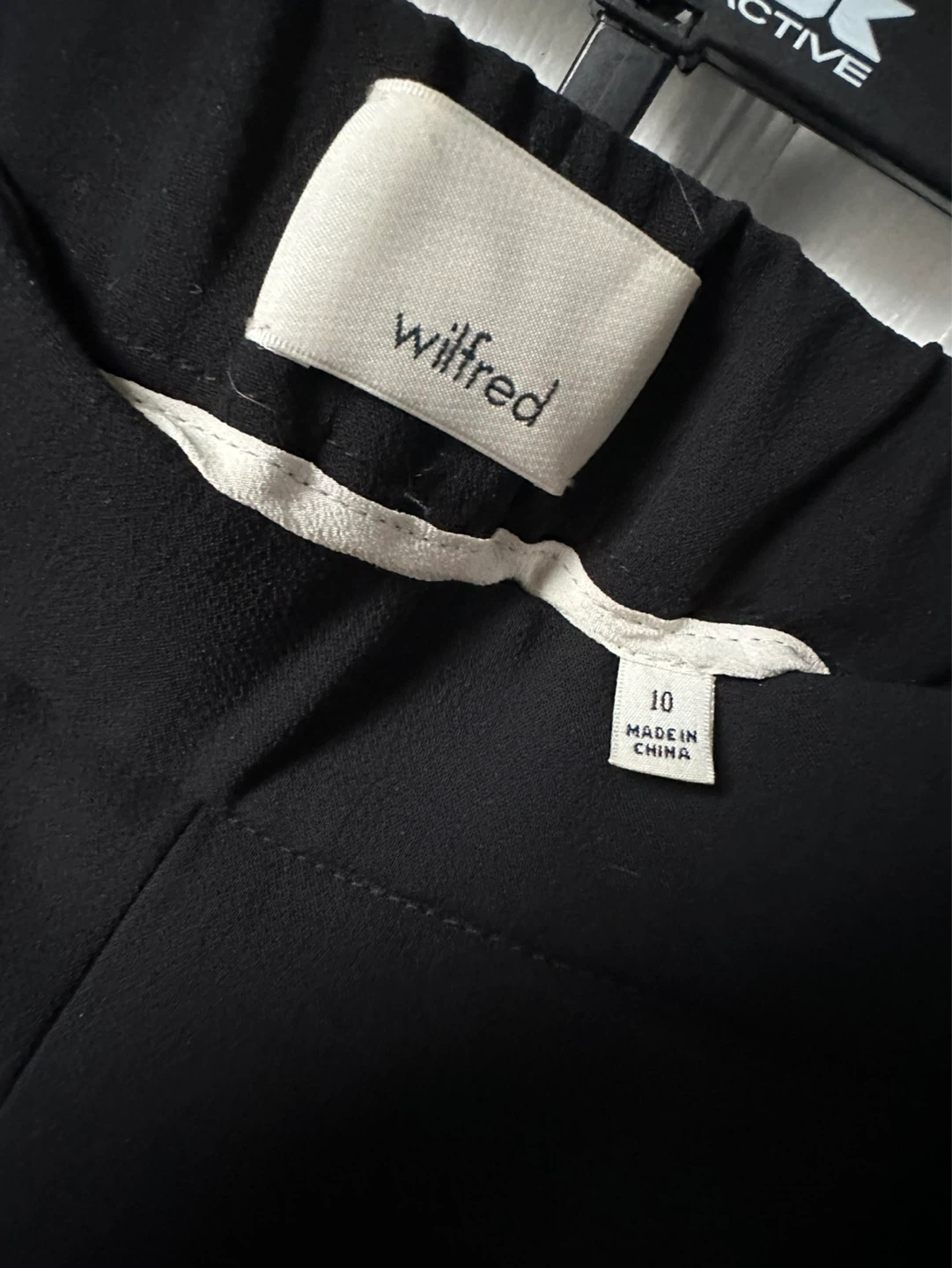 Wilfred Black Pants with Side Stripe Size 10 - photo 3
