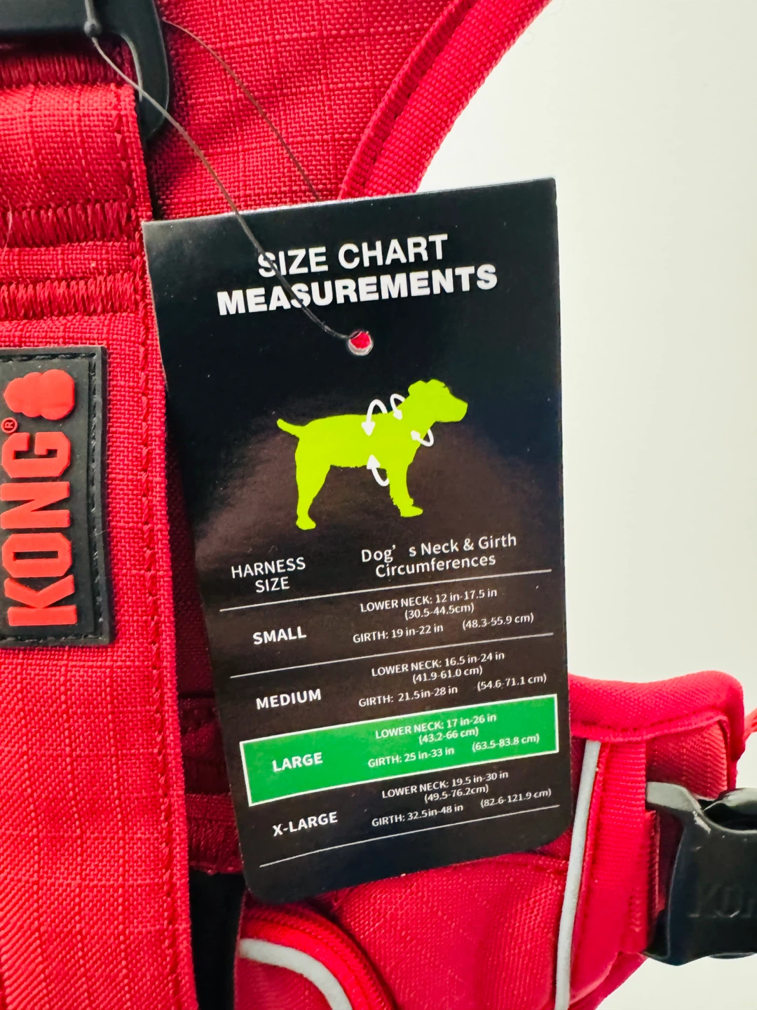 KONG Ultra Durable Red Waste Bag Harness - Large - photo 3