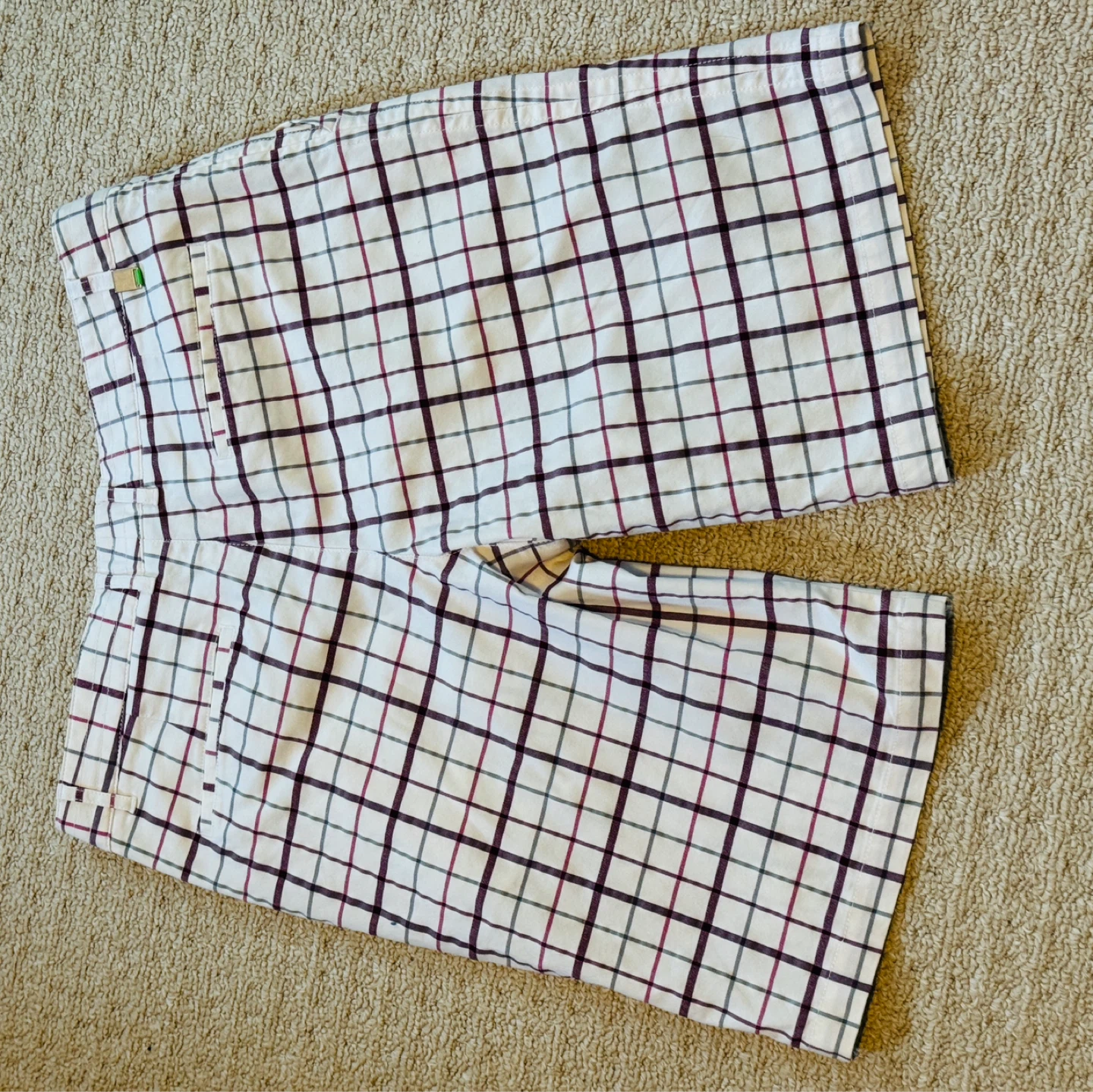 BOSS Hugo Boss Plaid Golf Shorts Men's Size (Unknown) - photo 4