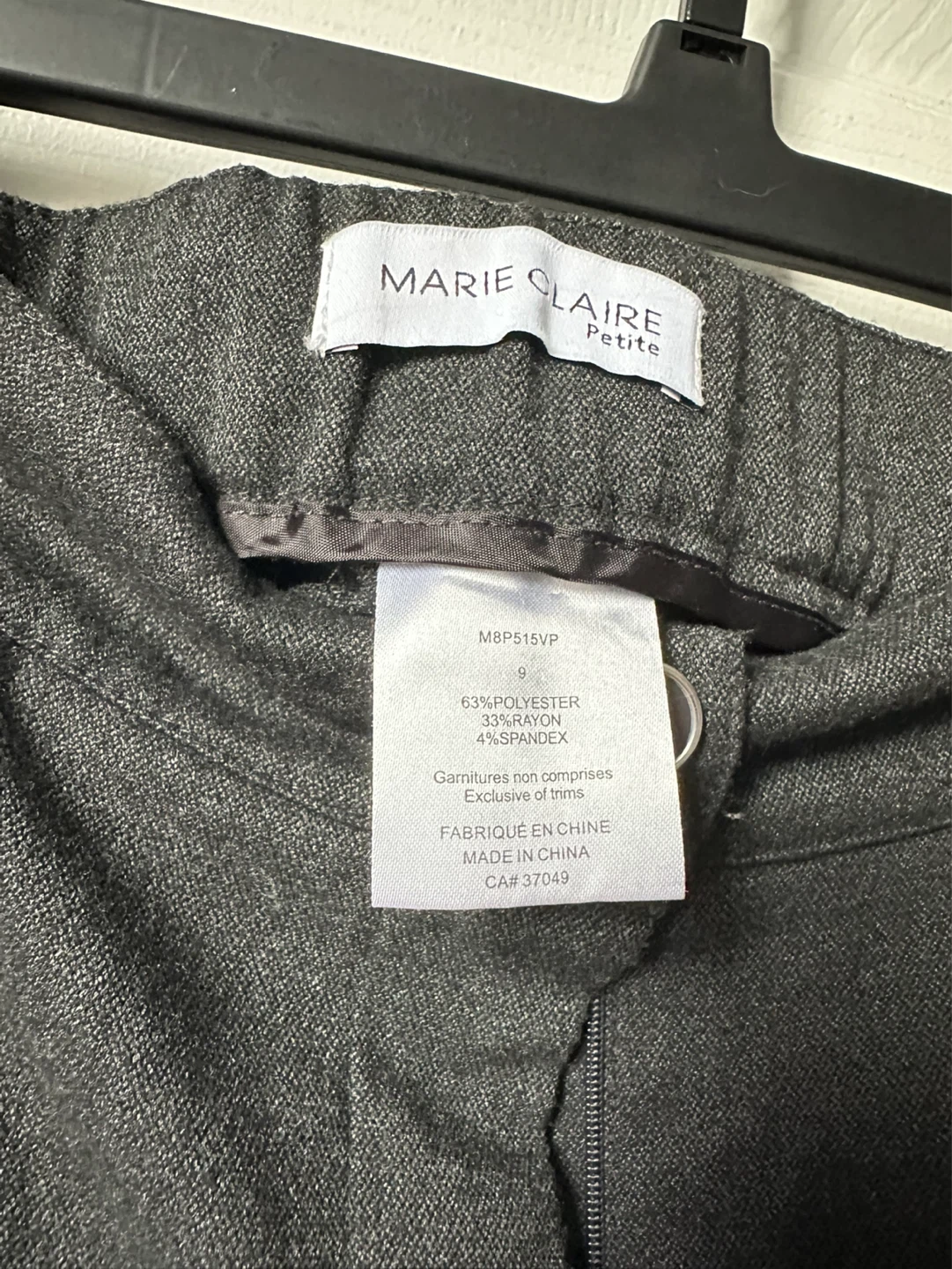 Grey Dress Pants Size 9 - photo 2