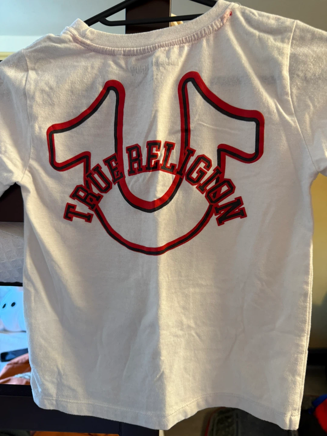 👶True Religion Boys/Girls Logo Tee – Kids M 5/6👶 - photo 2