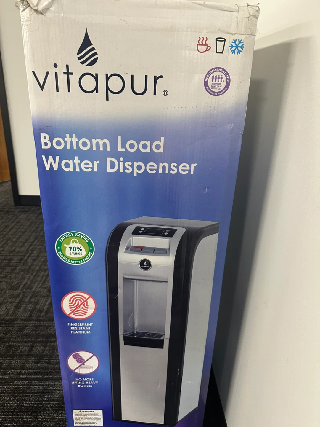Vitapur Bottom Load Water Dispenser VWD1006BLP