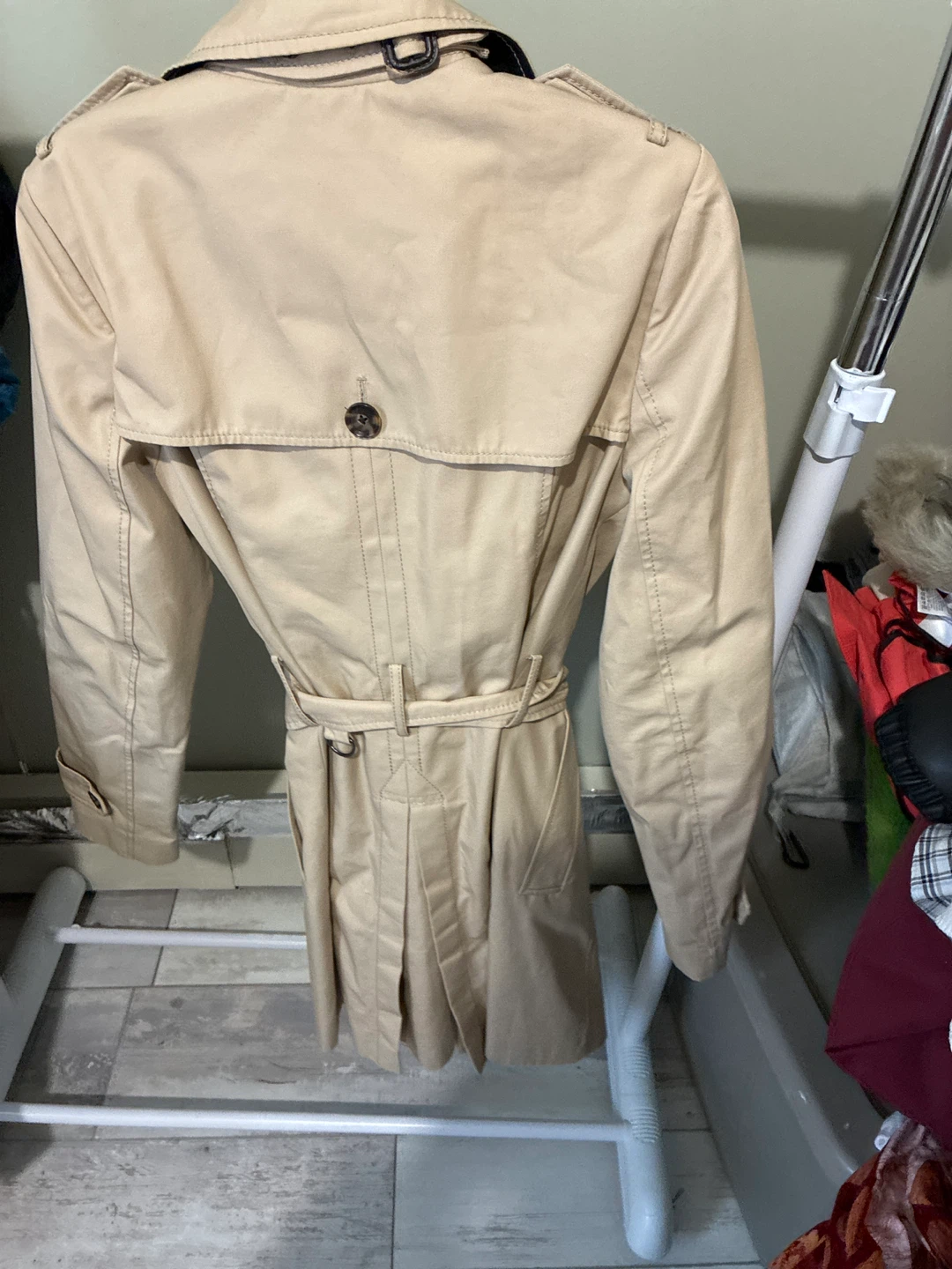 Banana Republic Tan Trench Coat Size S - photo 3