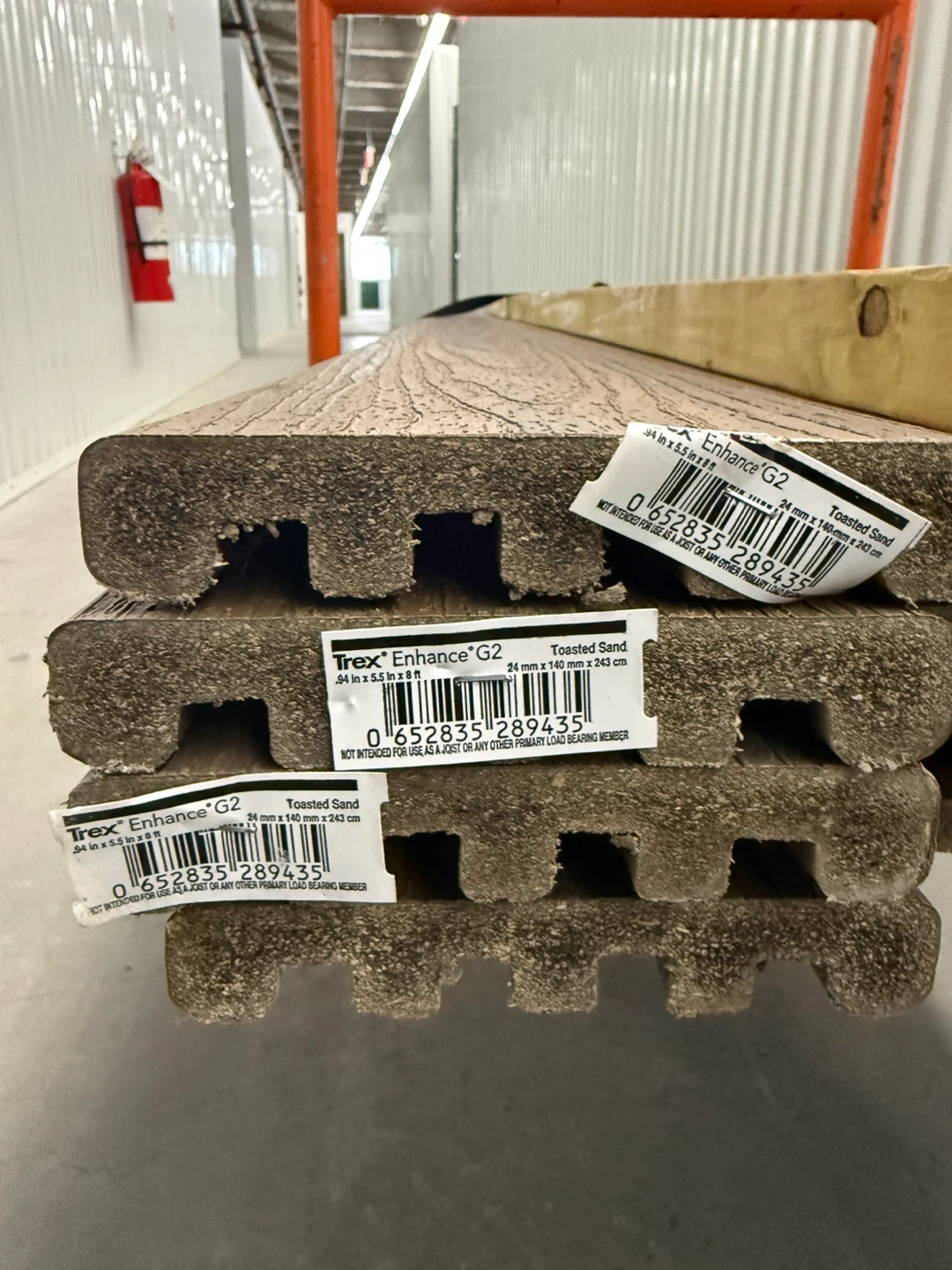 Trex Enhance Composite Decking Boards - Toasted Sand - photo 2