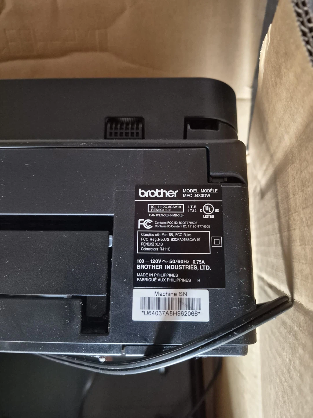 Brother MFC-J480DW All-in-One Printer - photo 2