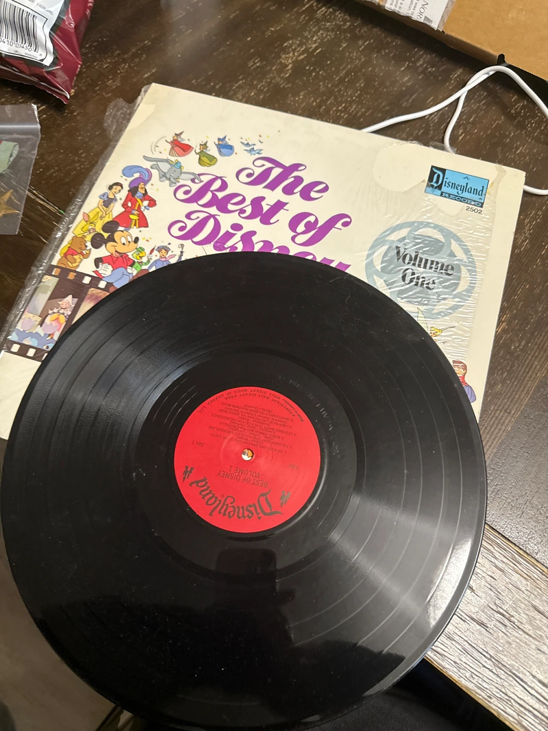 The Greatest Hits of Walt Disney Ronco Vinyl Record - photo 4