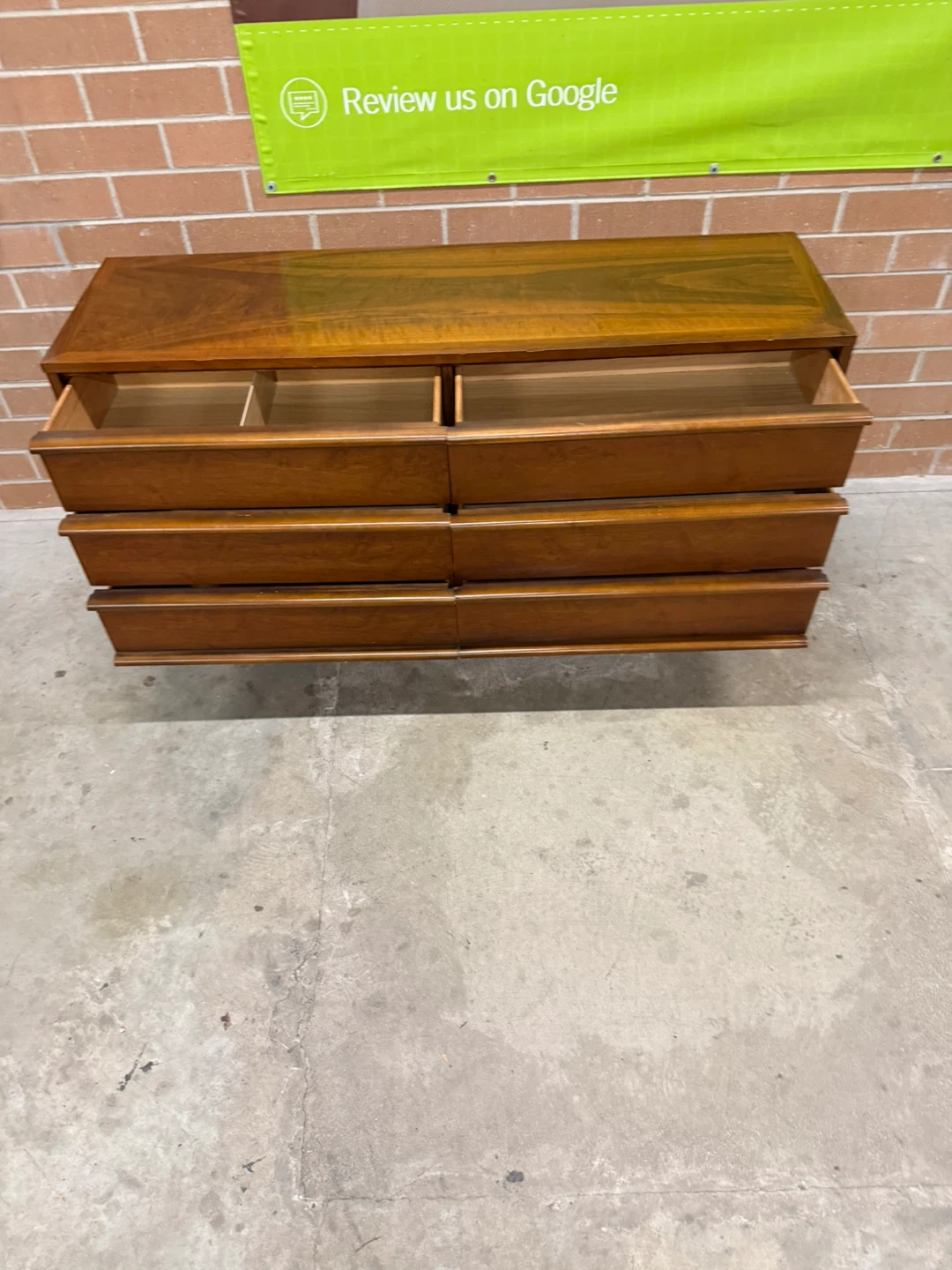 Mid-Century Modern 6-Drawer Dresser - photo 3