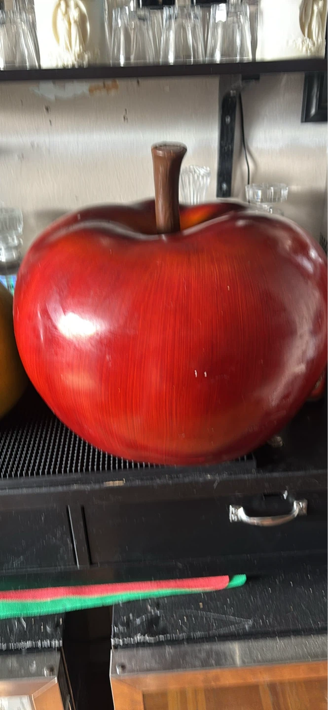 Large Red Apple And Pear Decor 🌱 - photo 2