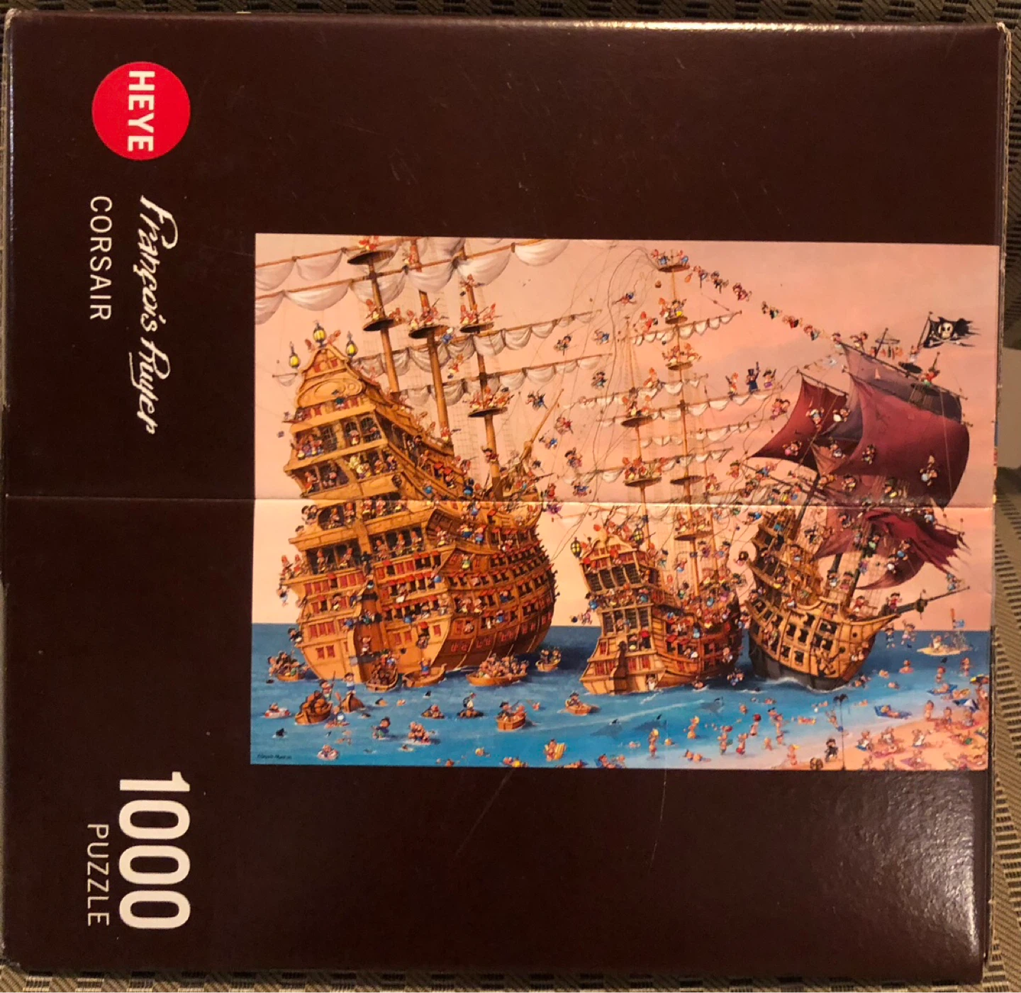 Heye François Ruyer Corsair 1000 Piece Puzzle