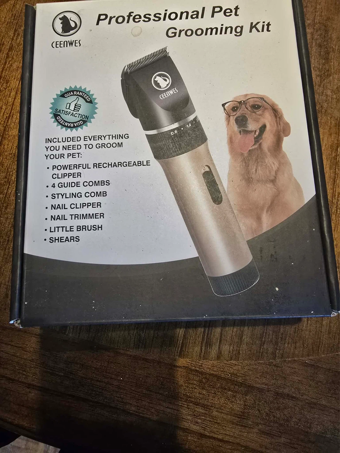 CEENWES Professional Pet Grooming Kit 🌱
