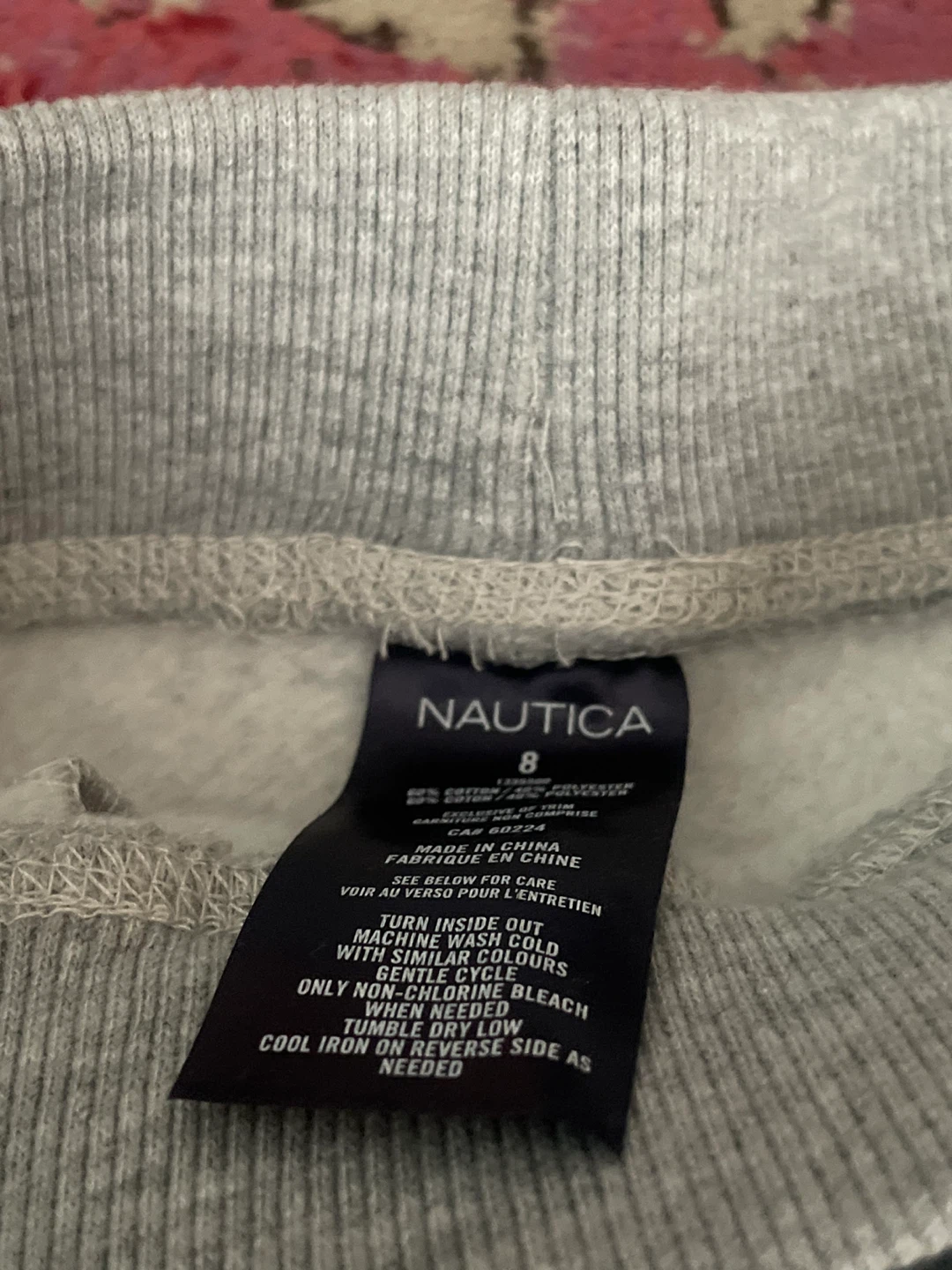 Nautica Grey Joggers Size 8 boys - photo 3