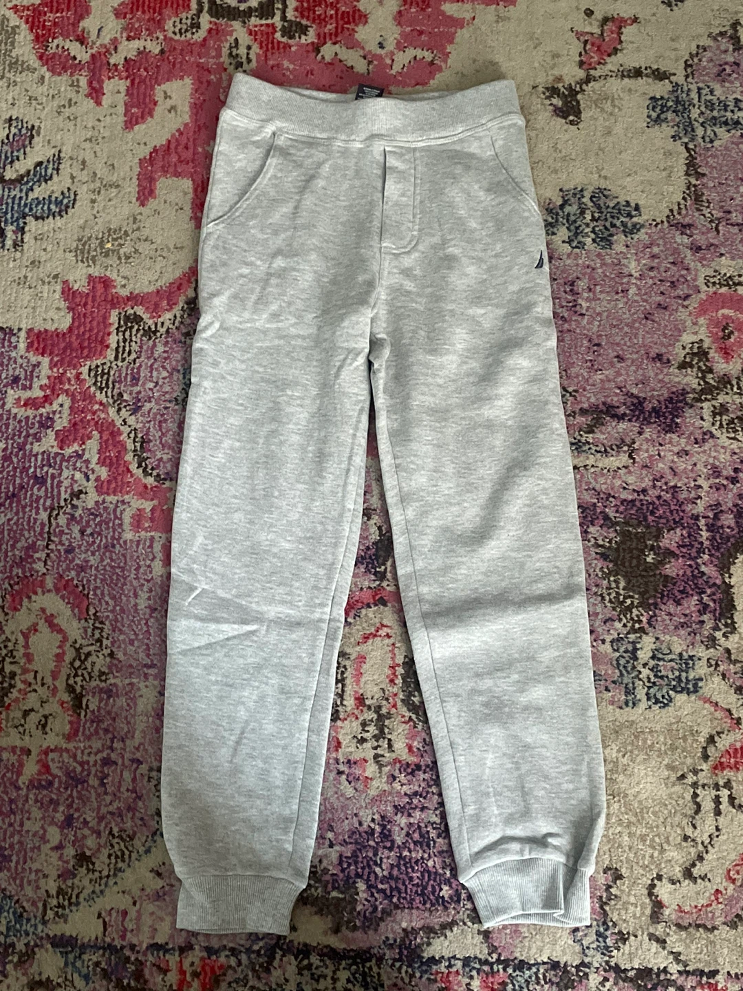 Nautica Grey Joggers Size 8 boys