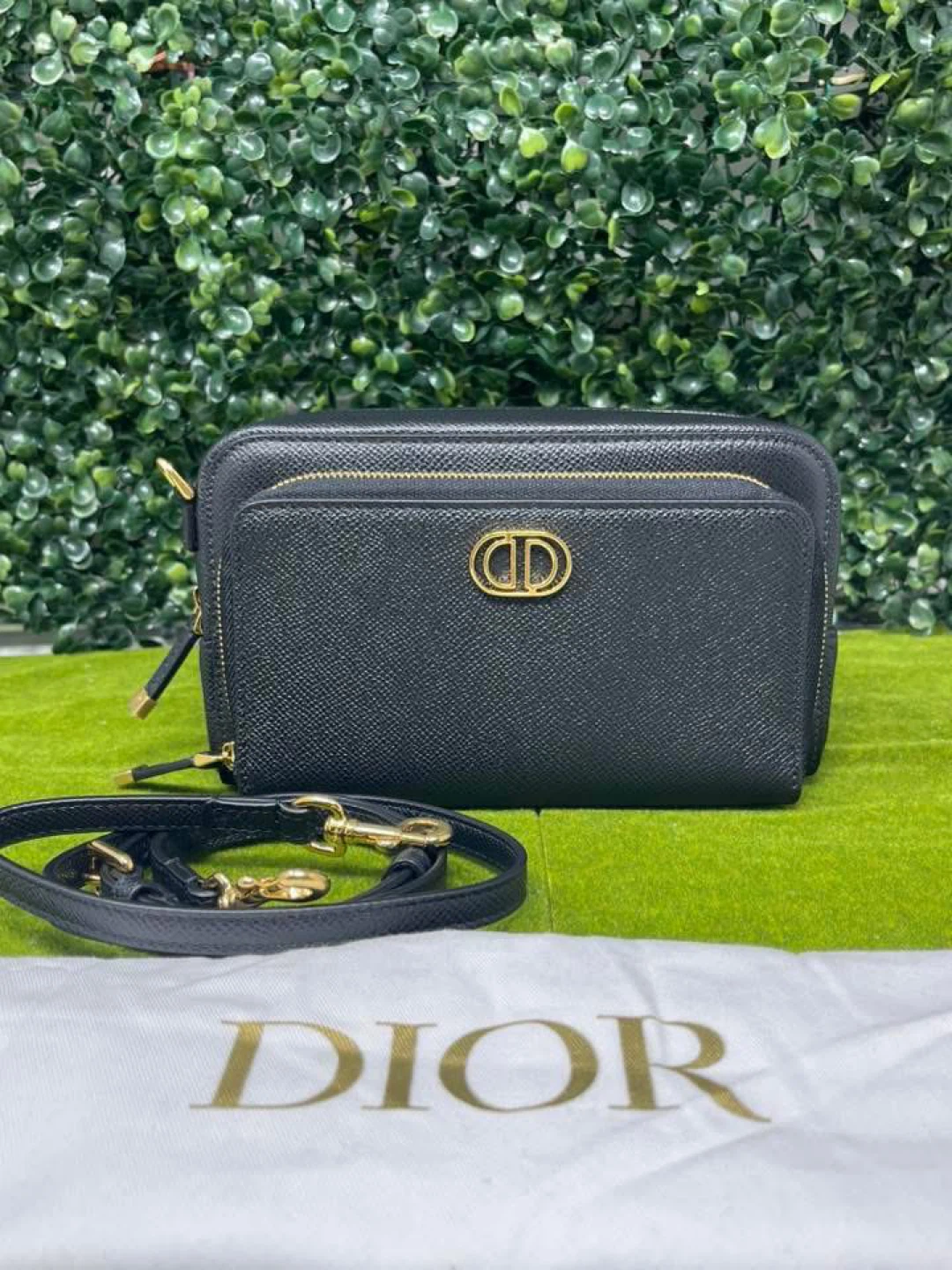 Authentic Christian Dior Textured Caro
