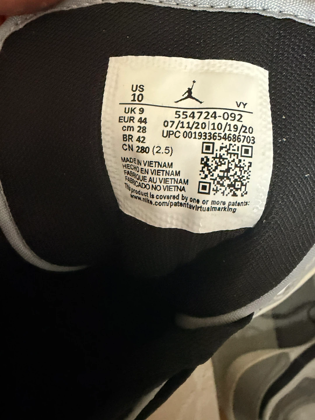Air Jordan 1 Mid “Light Smoke Grey” – Size 10 (US) - photo 5