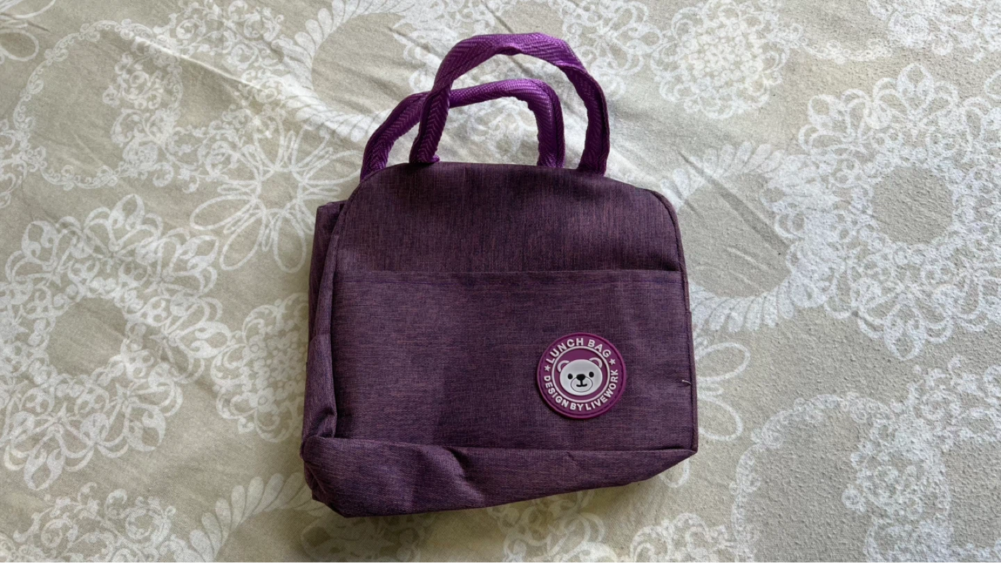 Brand New Purple Insulated Lunch Bag - Never used