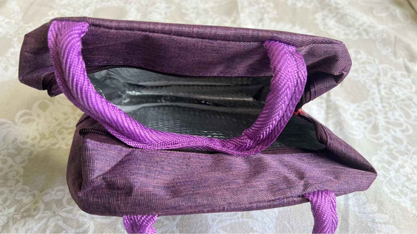 Brand New Purple Insulated Lunch Bag - Never used - photo 2