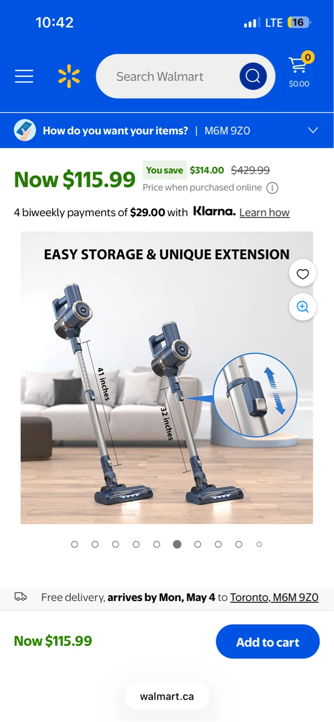 PRETTYCARE Cordless Vacuum Cleaner - photo 2