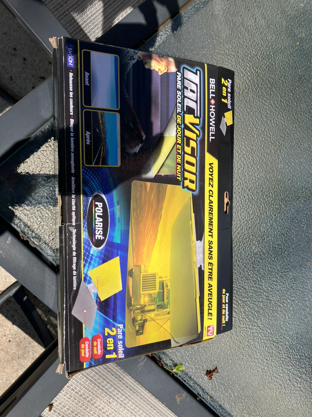 Bell+Howell TACVISOR Day & Night Sun Visor