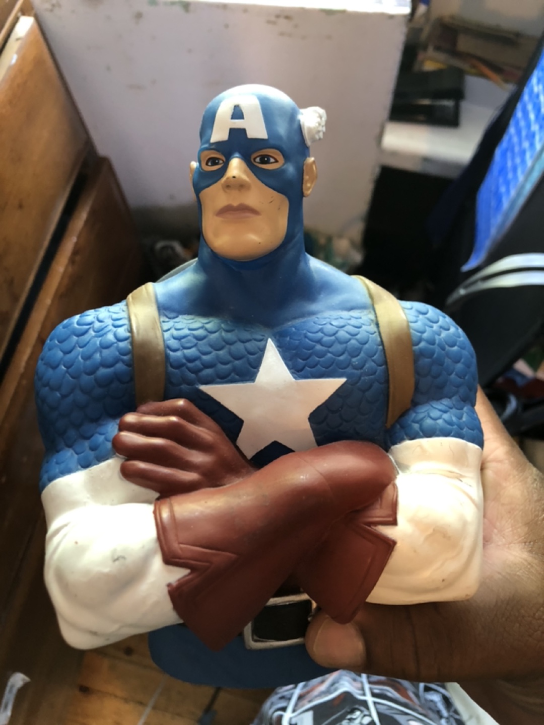 Captain America Shield Coin Bank