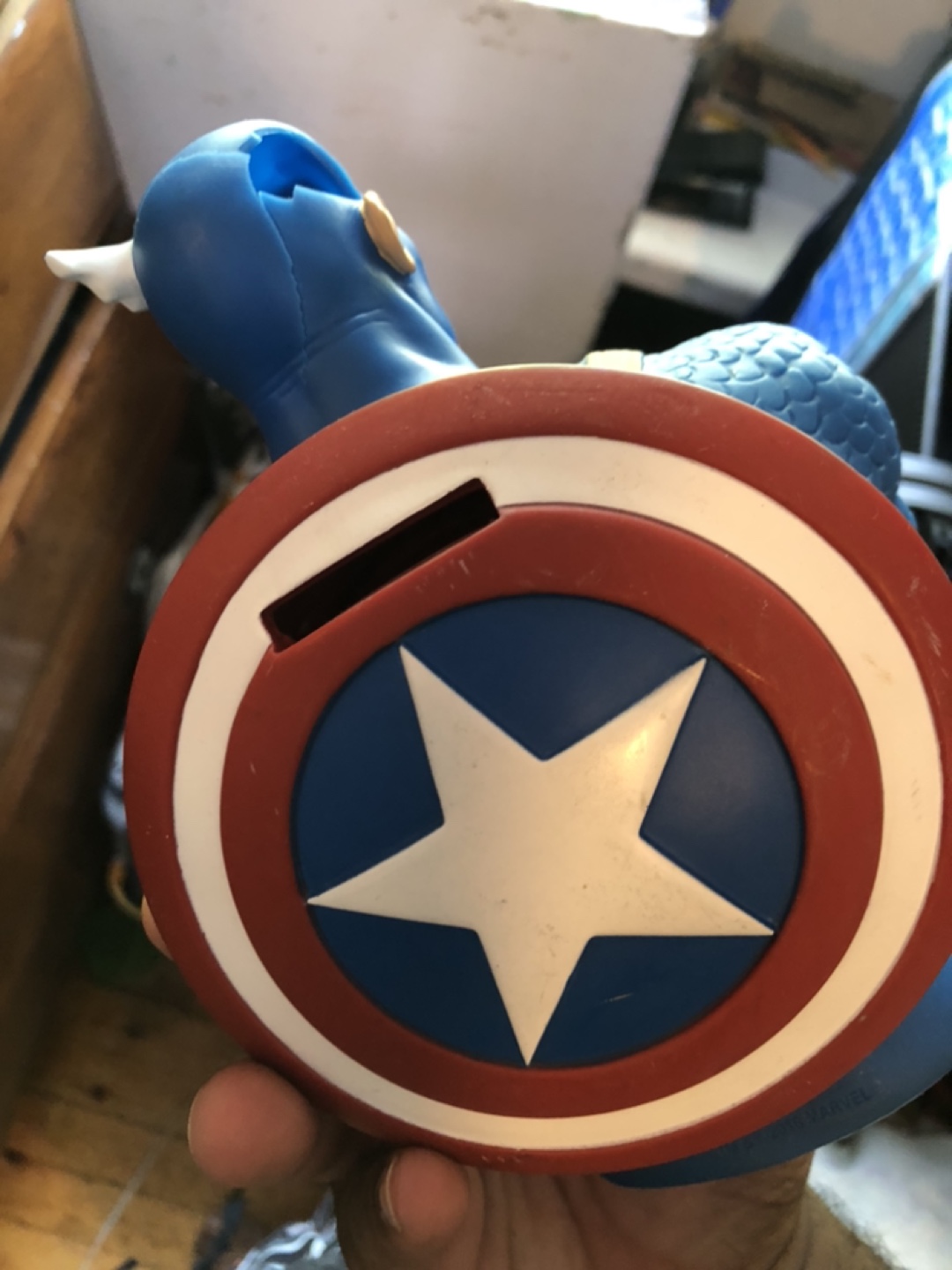 Captain America Shield Coin Bank - photo 3