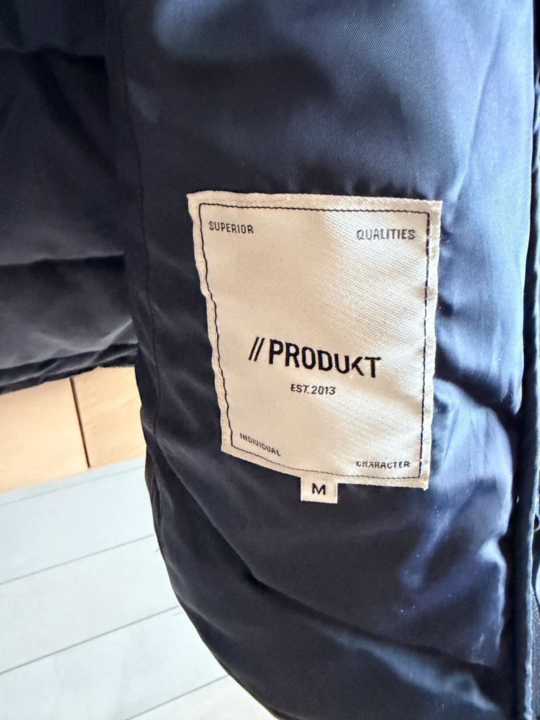 Manteau d’hiver noir pour homme Produkt (Moyen) - photo 3