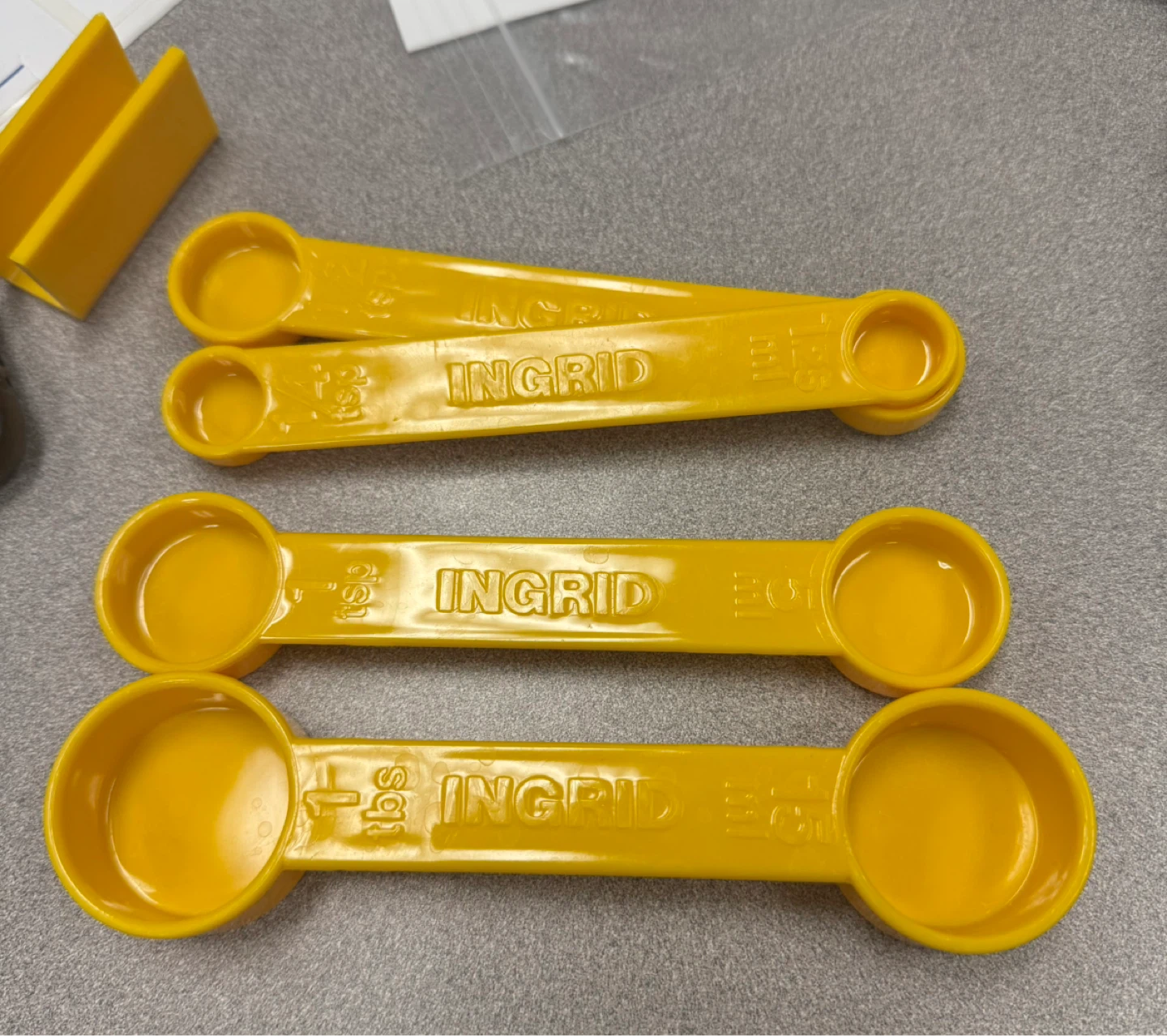 BRAND NEW Vintage INGRID Measuring Spoons