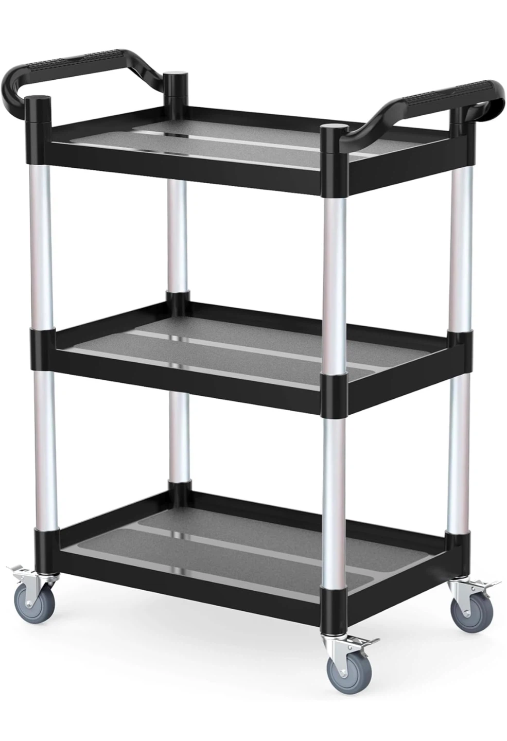 3-Tier Rolling Utility Cart with Wheels