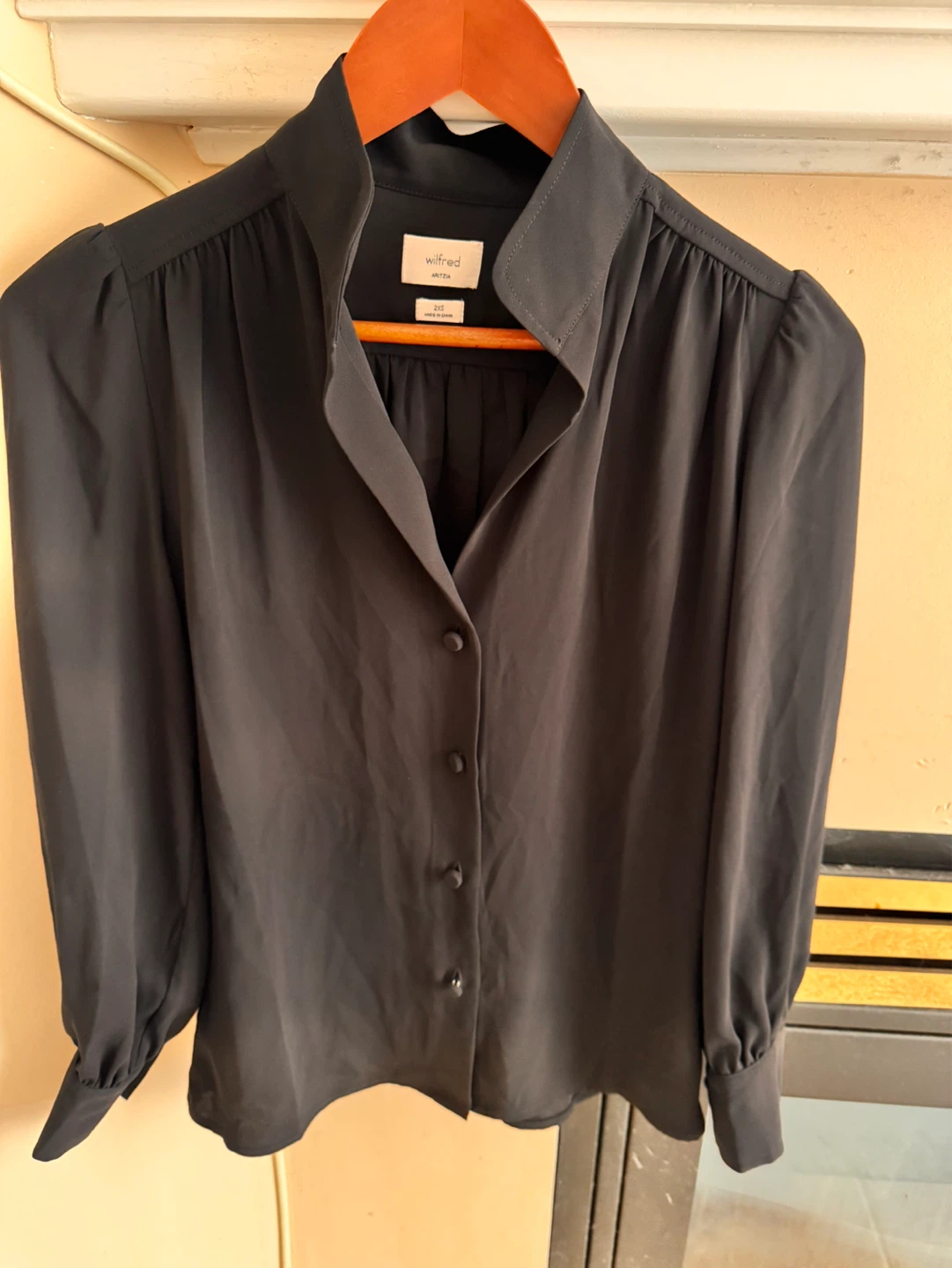 Wilfred Black Blouse - Size 2XS