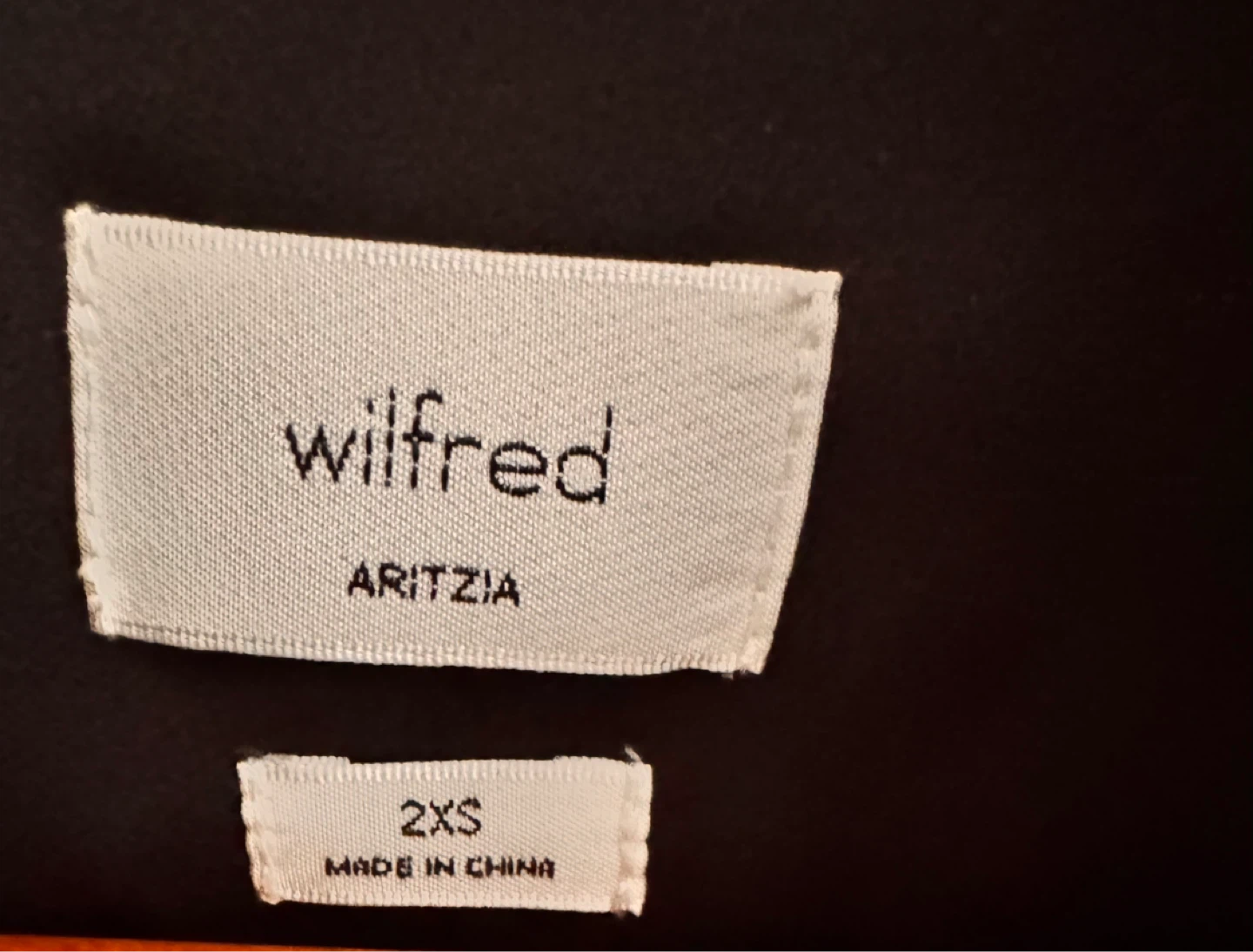 Wilfred Black Blouse - Size 2XS - photo 2