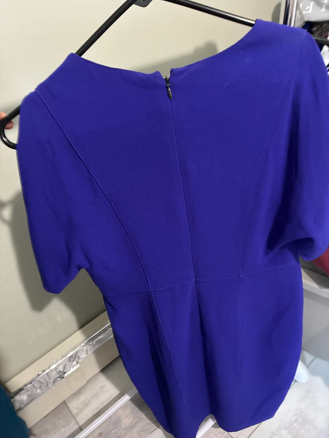 Women's Purple V-Neck Elie Tahiri Dress - photo 3