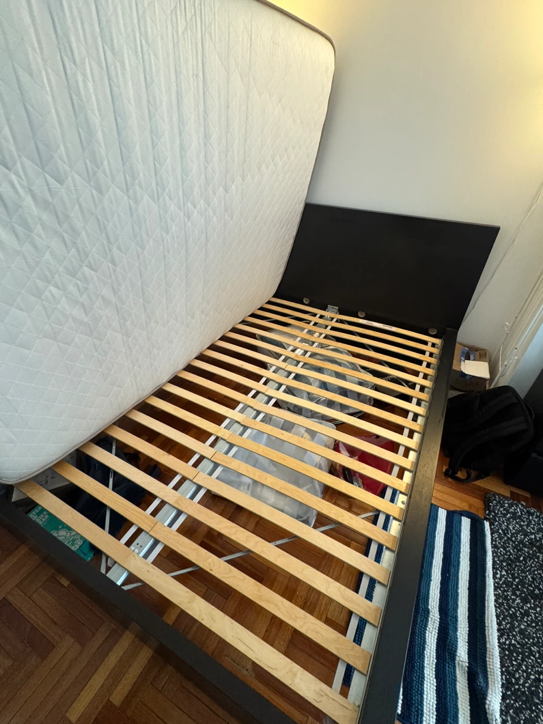 IKEA Malm Bed Frame - Queen - Dark Brown Veneer - photo 3