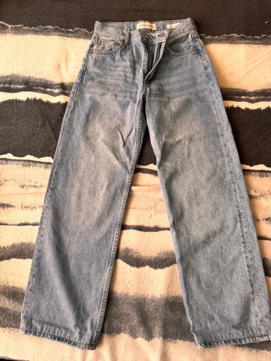 DENIM FORUM The '90s Iggy Lo-Rise Baggy Jeans - Size 23