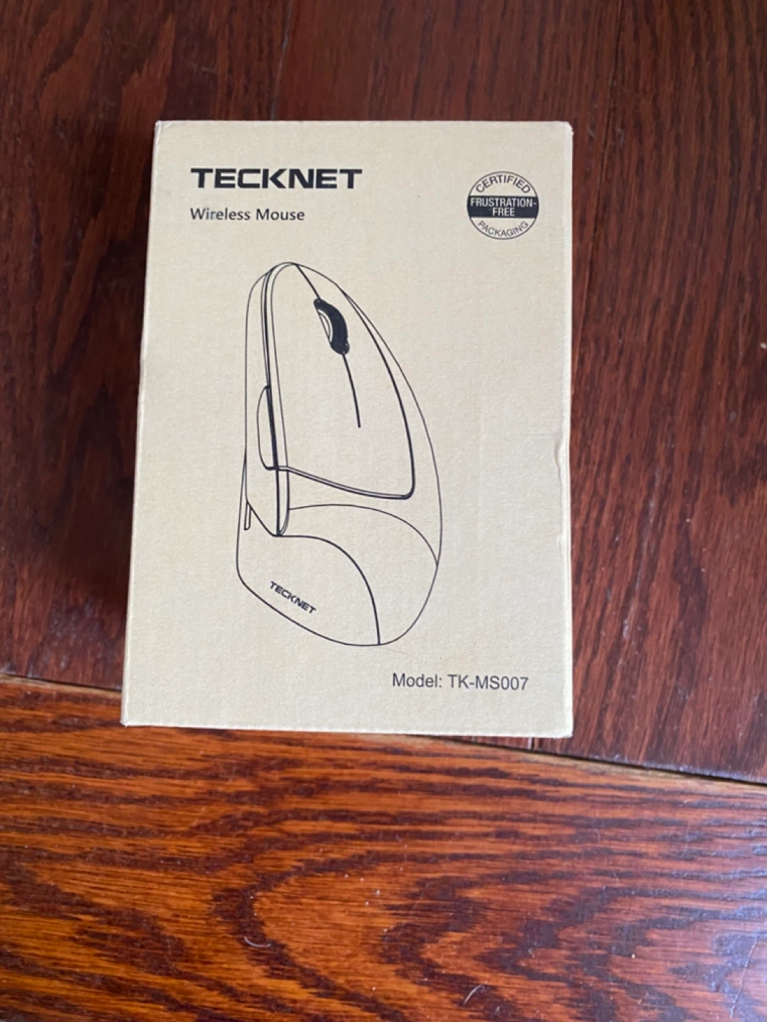 TECKNET Ergonomic Vertical Wireless Mouse - White
