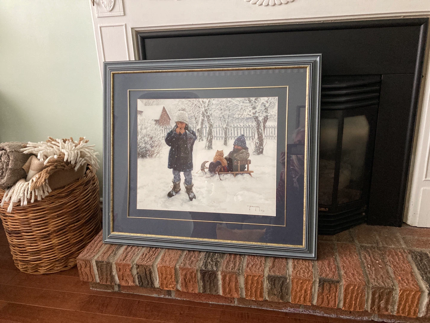 Winter Scene print