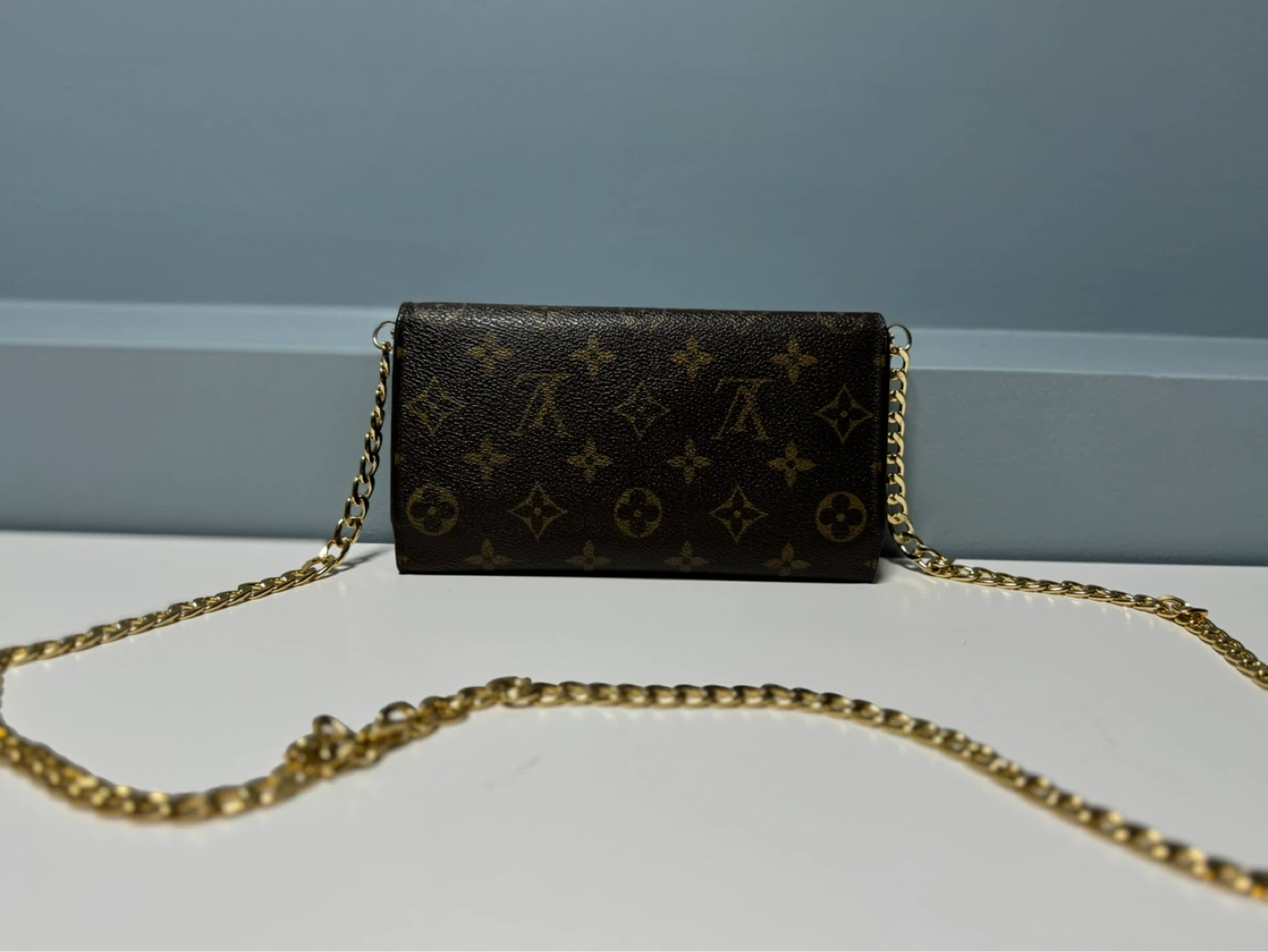 Louis Vuitton Monogram Canvas Wallet on Chain - photo 3
