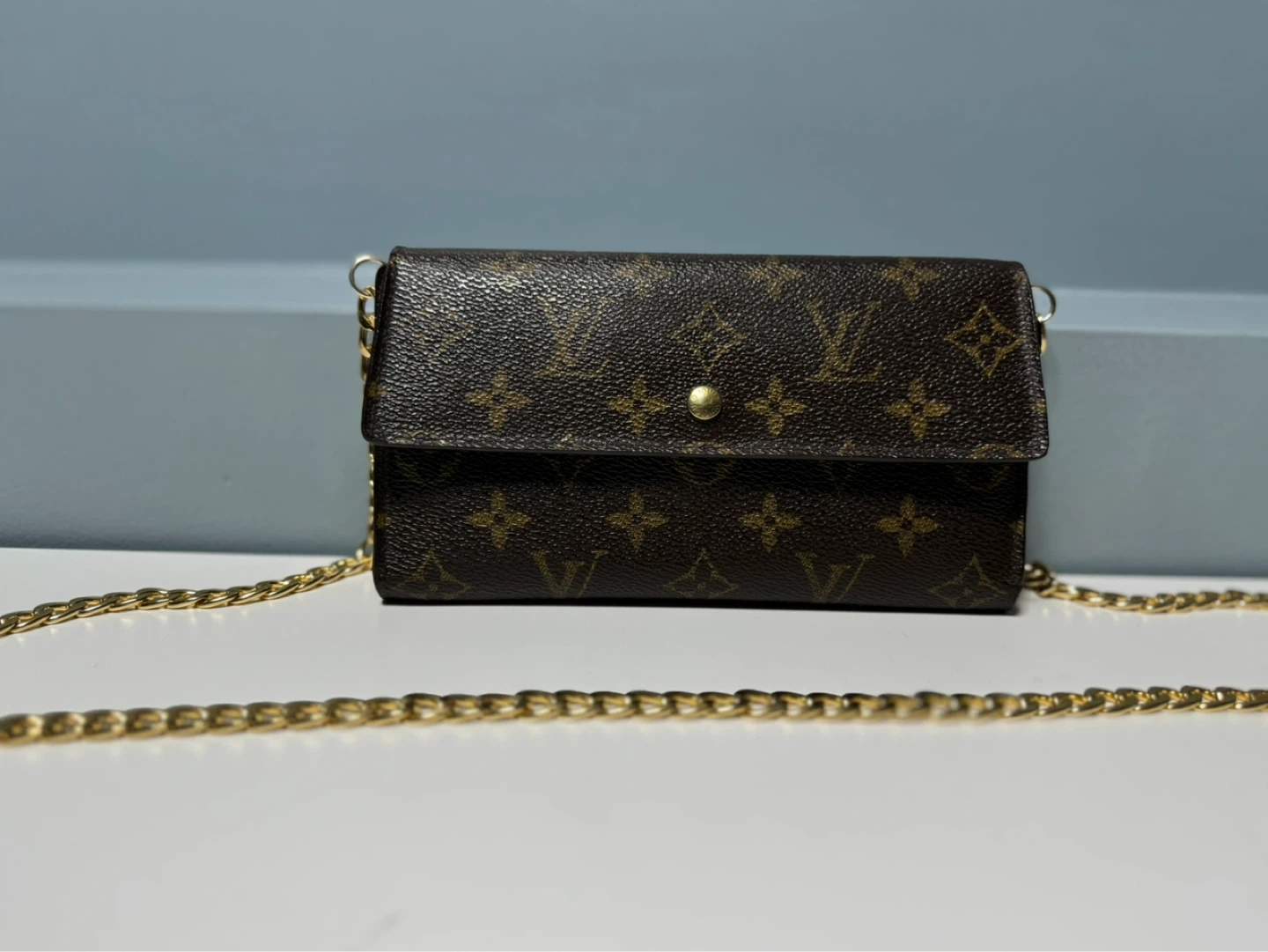 Louis Vuitton Monogram Canvas Wallet on Chain - photo 2