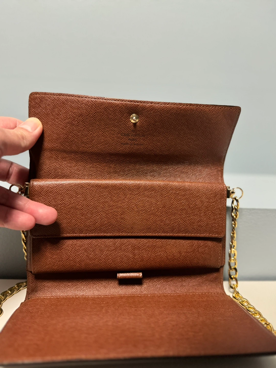 Louis Vuitton Monogram Canvas Wallet on Chain - photo 4