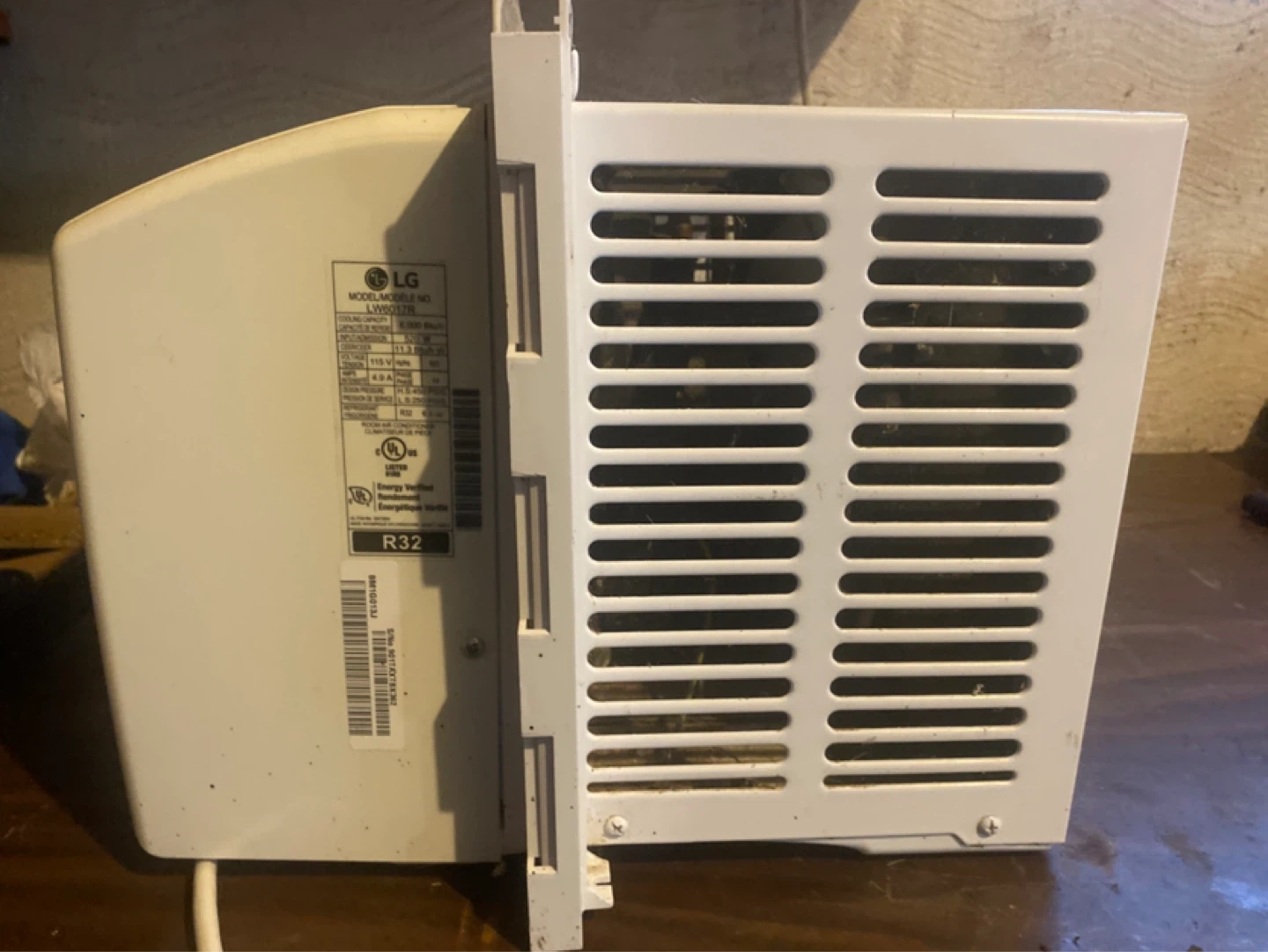 LG Window Air Conditioner LW0812ER - photo 4
