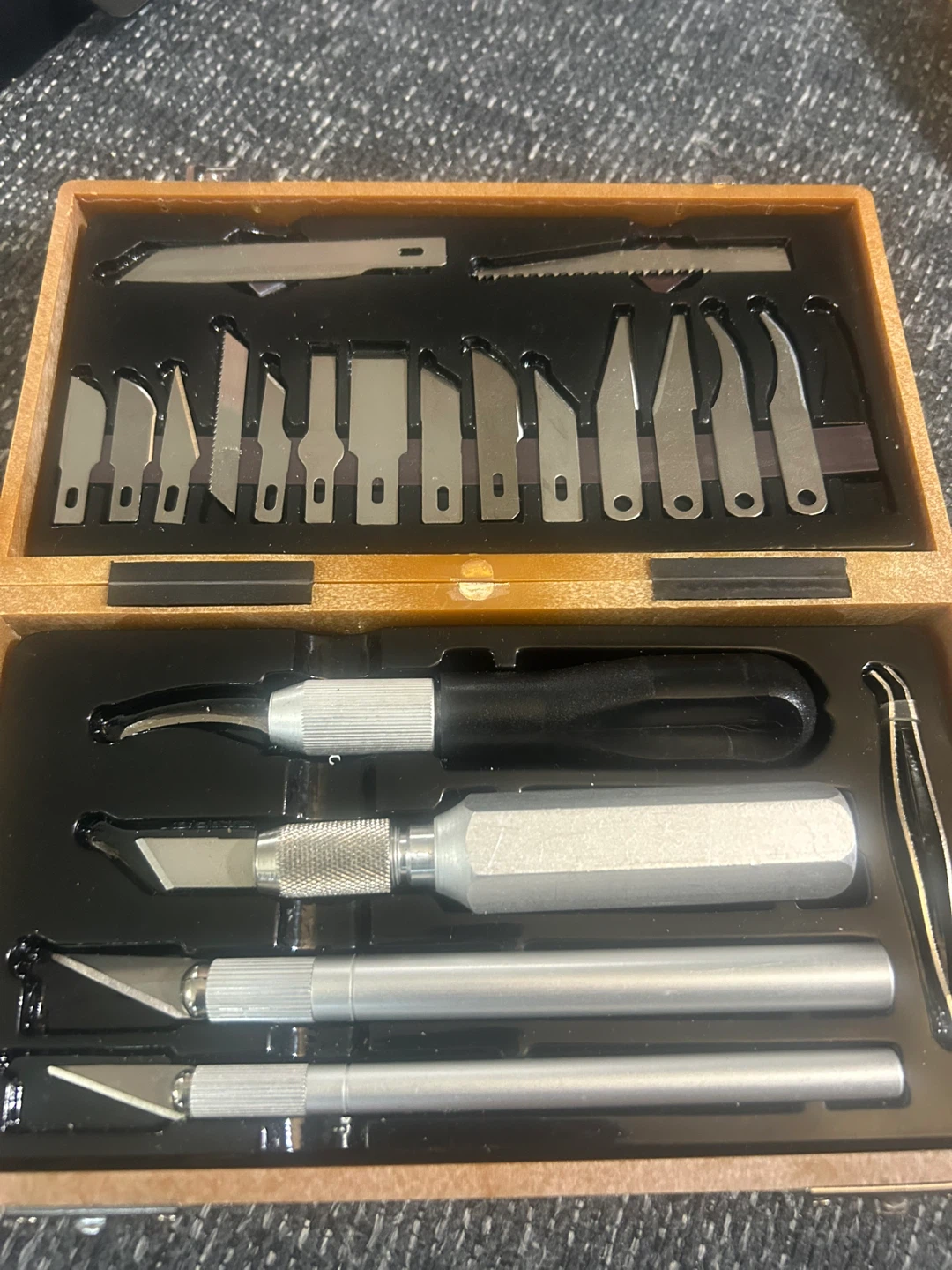 Hobby Knife Set with Blades