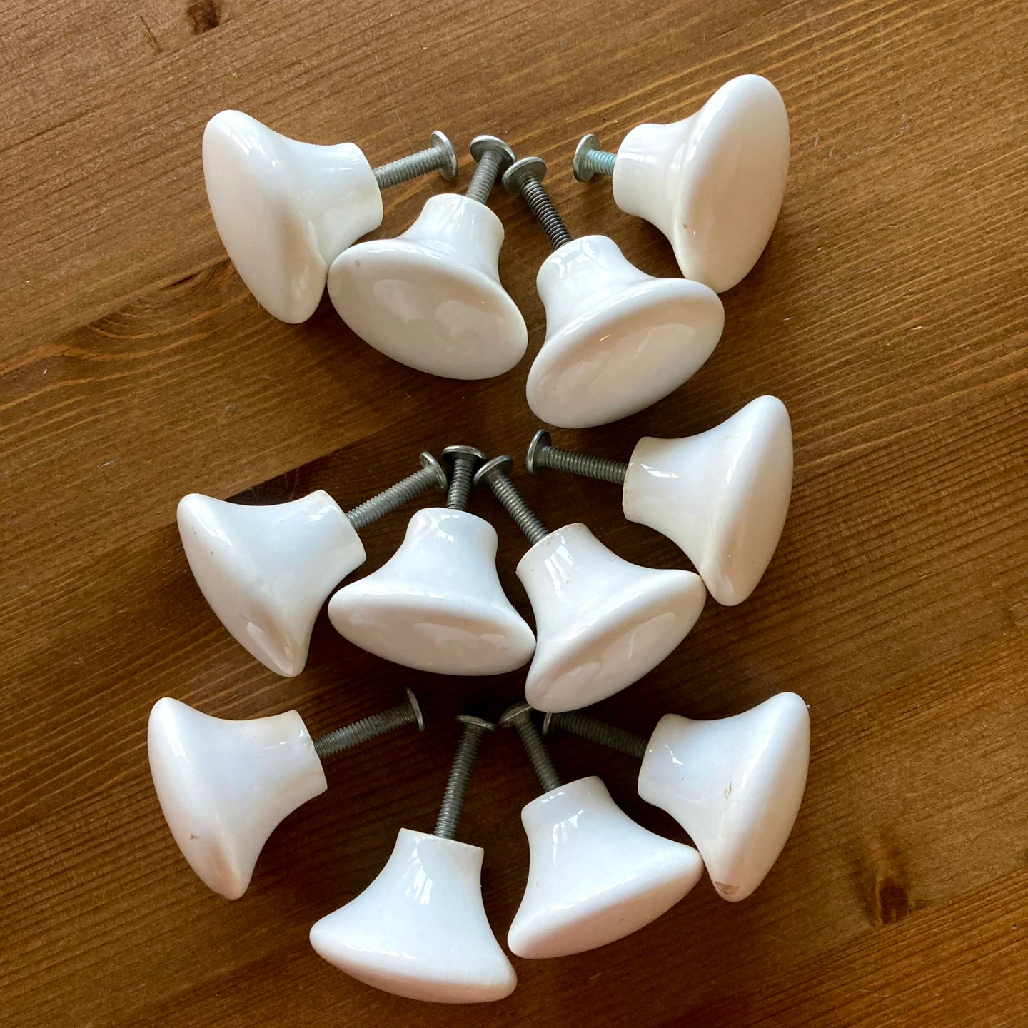 Antique Porcelain Knobs (12)