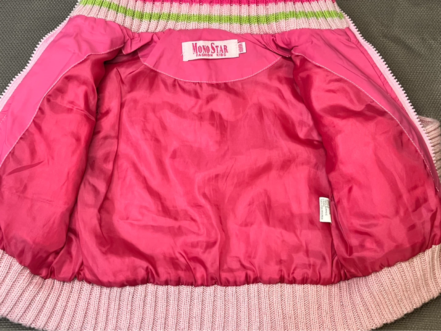 🌱SFPF 🌱 Baby / Toddler Jacket - Pink - 18 Months - photo 3
