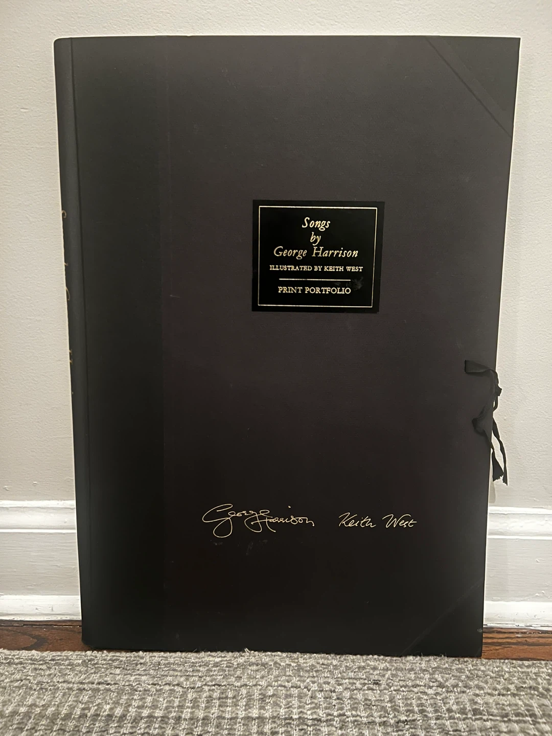 George Harrison SONGS Portfolio 3 Signed Lithographs