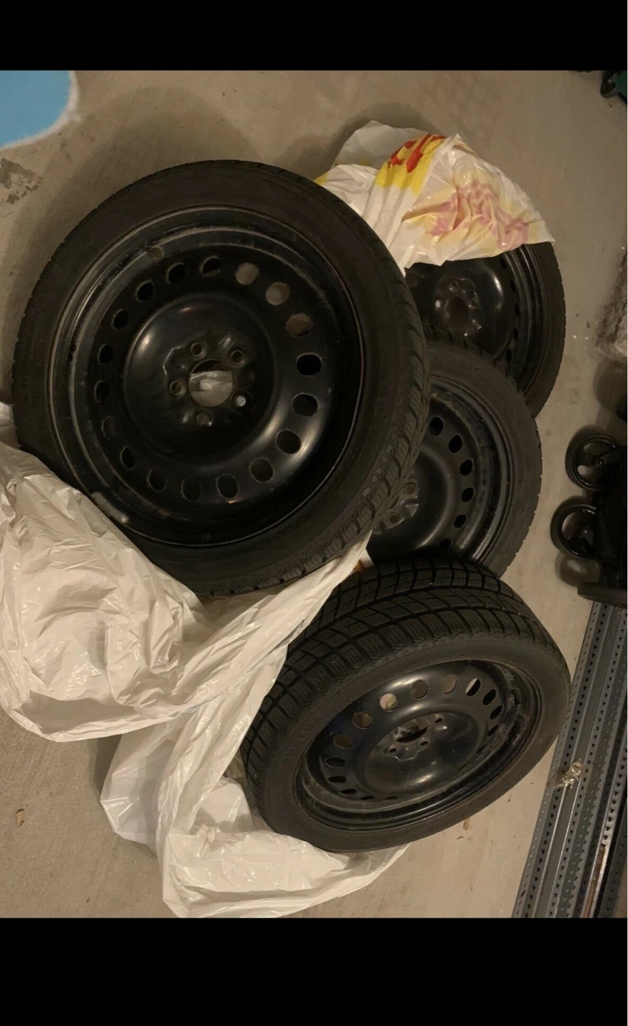 Winter Tires on Rims for 2012 Toyota Camry – Good Condition - photo 2