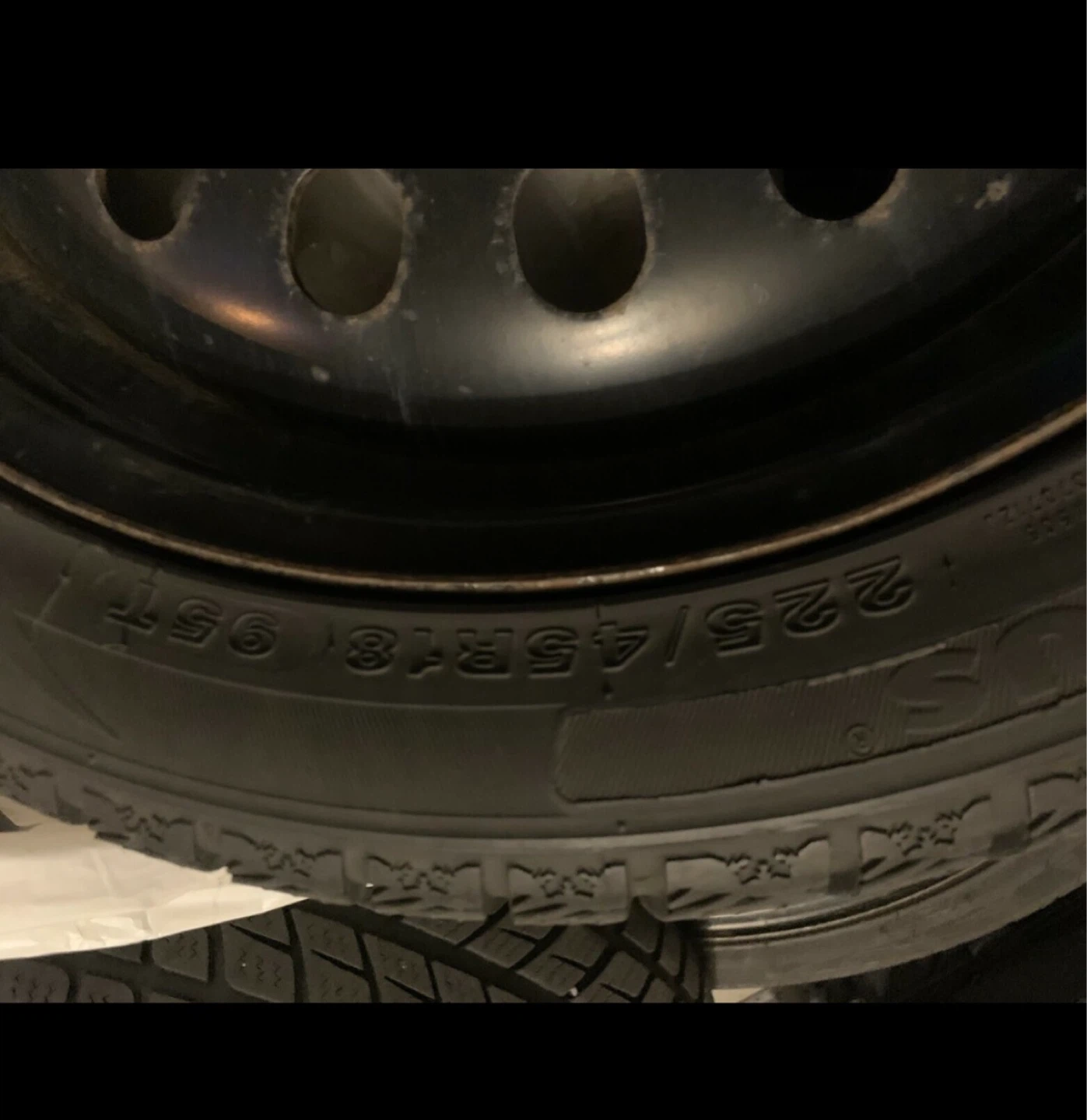 Winter Tires on Rims for 2012 Toyota Camry – Good Condition - photo 4