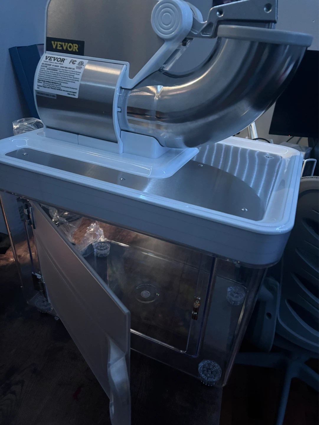 Vevor Commercial Ice Shaver Shaved Ice Machine - photo 2